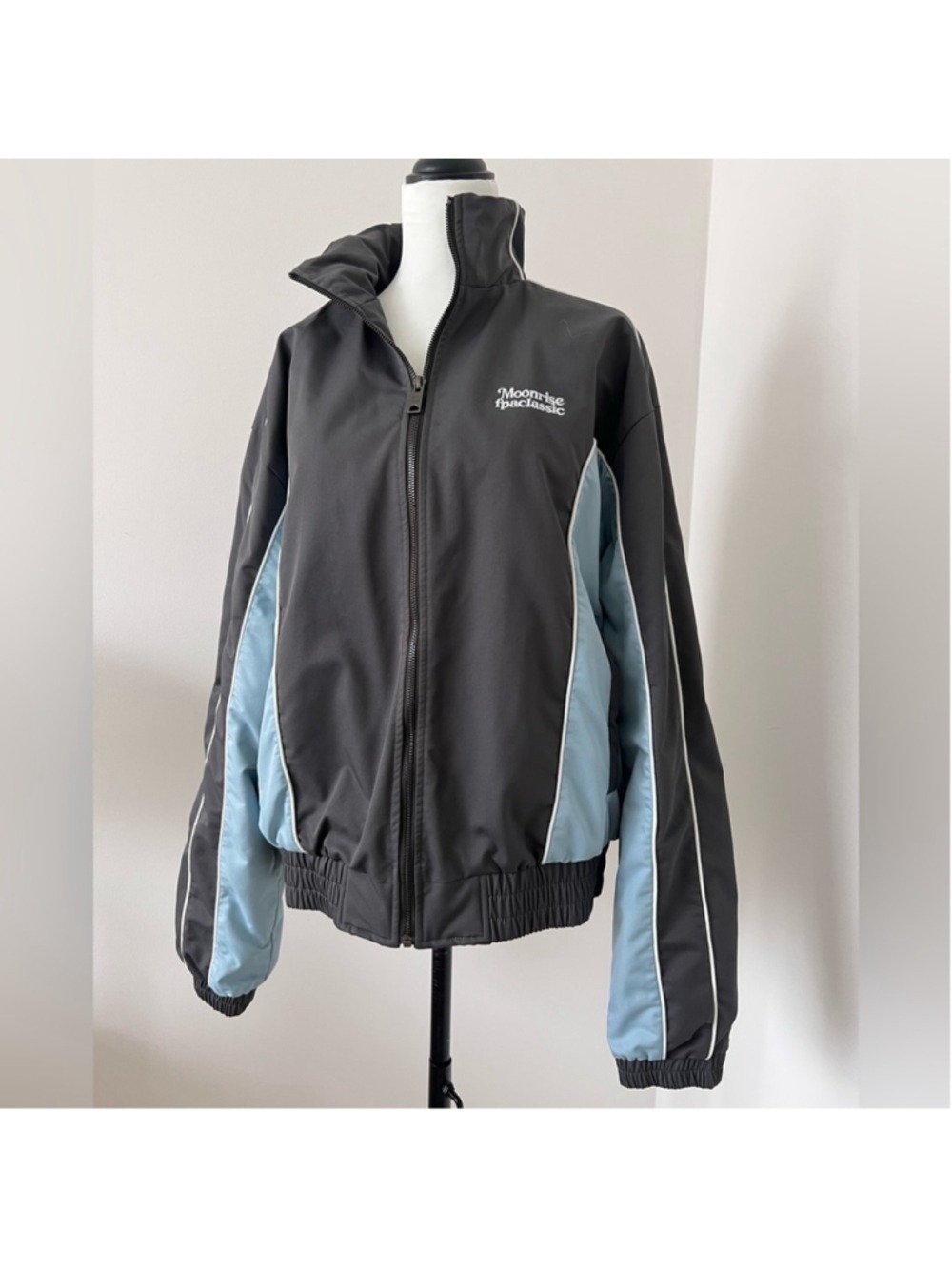 FPA Moonrise Padded Zip-up Jacket Black & Blue Size M-L